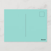 Carte postale de l'île des Bermudes (Dos)