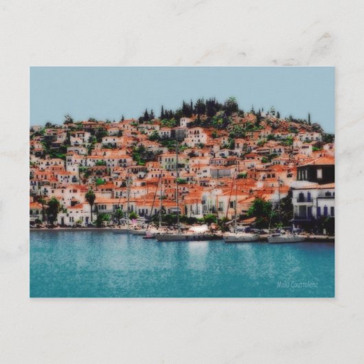 Carte postale de l'île Hydra (Devant)