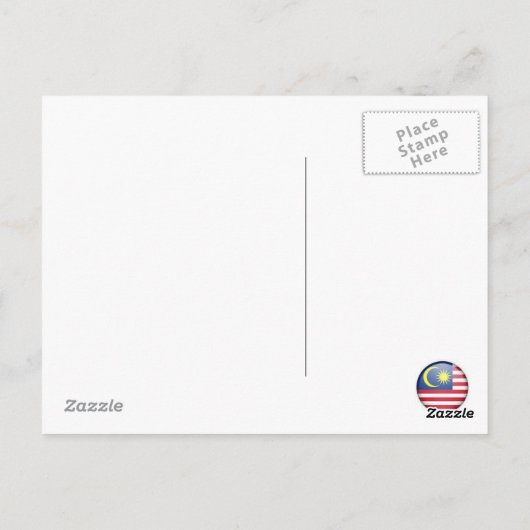 carte postale de l'île langkawi (Dos)