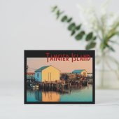 Carte postale de l'île Tanger (Debout devant)