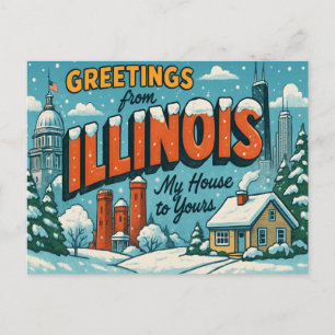 Carte postale de l'ILLINOIS