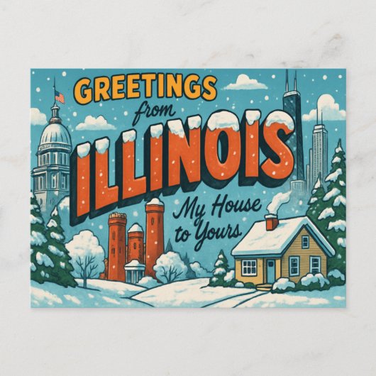 Carte postale de l'ILLINOIS (Devant)