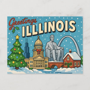 Carte postale de l'ILLINOIS