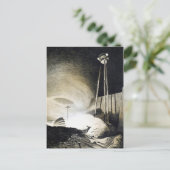 Carte postale de l'illustration de la guerre vinta (Debout devant)