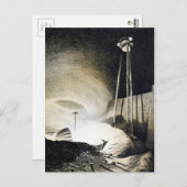 Carte postale de l'illustration de la guerre vinta (Devant / Derrière)