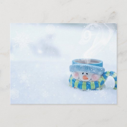Carte postale de l'illustration Snowman (Devant)