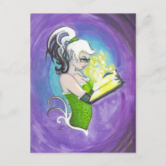 Carte postale de l'Imaginaire d'art de lecture de (Devant)