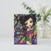 Carte postale de l'Imaginaire de sirène asiatique  (Debout devant)