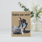 Carte postale de l'Imaginaire de voyage World Expl (Debout devant)