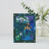 Carte postale de l'Imaginaire d'hiver Fae Frost (Debout devant)