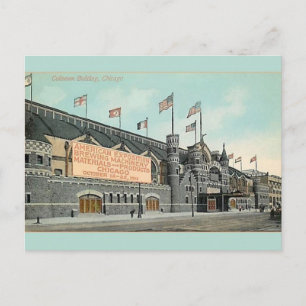 Carte postale de l'immeuble Coliseum à Chicago