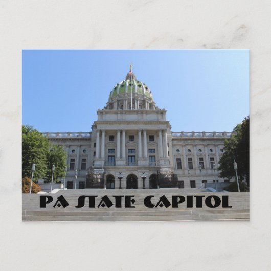Carte postale de l'immeuble PA State Capitol (Devant)