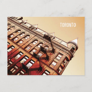 Carte postale de l'immeuble Toronto Flat Iron