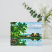 Carte postale de l'Inde Kerala, le pays de Dieu (Debout devant)