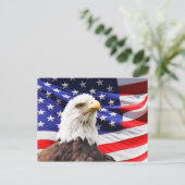 carte postale de l'indépendance américaine (Debout devant)