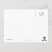 Carte postale de l'infirmière de l'ours Merci (Dos)