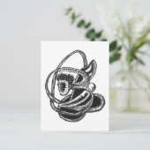 Carte Postale De l'intérieur (Debout devant)