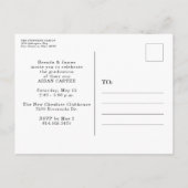 Carte postale de l'invitation à la remise des dipl (Dos)
