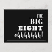 Carte postale de l'invitation de fête d'anniversai (Devant)