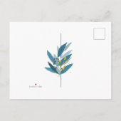 Carte postale de l'invitation de la femme d'honneu (Dos)