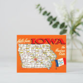 Carte postale de l'Iowa (Debout devant)