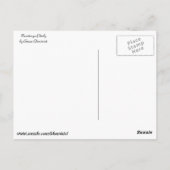 Carte postale de l'Italie (Dos)