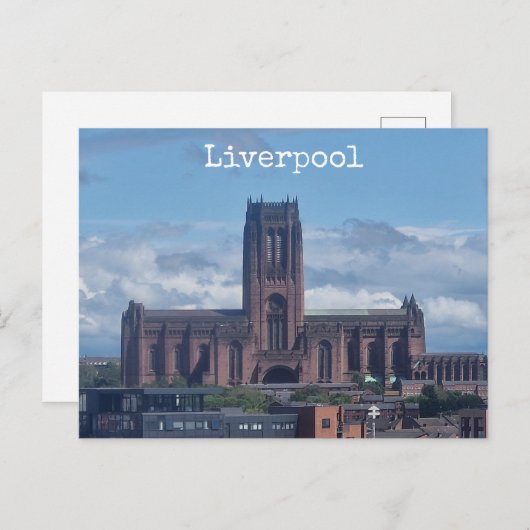 Carte postale de Liverpool (Devant / Derrière)