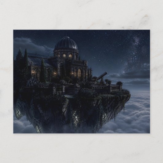 Carte postale de l'observatoire flottant (Devant)