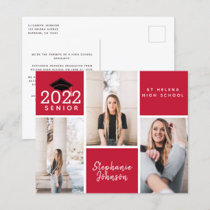 Carte postale de l'obtention du diplôme supérieur