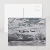 Carte postale de l'océan Atlantique (Devant / Derrière)