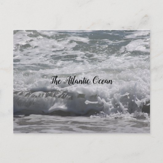 Carte postale de l'océan Atlantique (Devant)