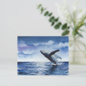 Carte postale de l'océan des baleines (Debout devant)