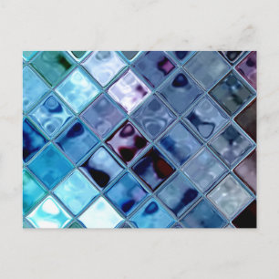 Carte postale de l'océan ouvert ~ dessin unique pe