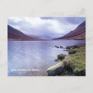 Carte postale de Loch Etive, Écosse