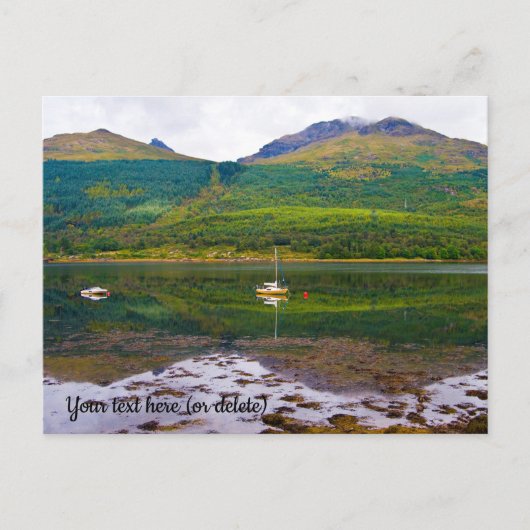 Carte postale de Loch Long, Arrochar (Devant)