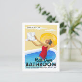 Carte postale de l'Office du tourisme de Coronavir (Debout devant)