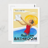 Carte postale de l'Office du tourisme de Coronavir (Devant / Derrière)