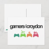 Carte postale de logo de G4C (Devant / Derrière)
