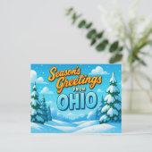 Carte postale de l'OHIO (Debout devant)