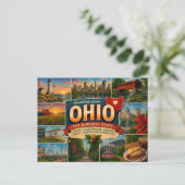 Carte postale de l'Ohio (Debout devant)