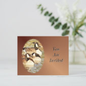 Carte postale de l'Oie canadienne - personnaliser  (Debout devant)