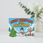 Carte postale de l'OKLAHOMA (Debout devant)