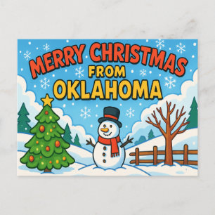 Carte postale de l'OKLAHOMA
