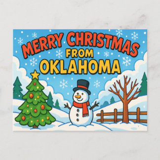 Carte postale de l'OKLAHOMA
