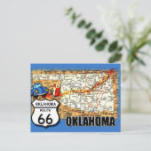Carte postale de l'Oklahoma RT 66 (Debout devant)