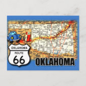 Carte postale de l'Oklahoma RT 66 (Devant)