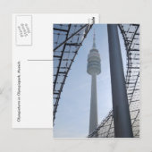 Carte postale de l'Olympiaturm (Devant / Derrière)