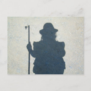 Carte postale de l'ombre du pèlerin