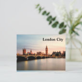 Carte postale de Londres City Big Ben (Debout devant)