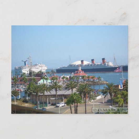 CARTE POSTALE DE LONG BEACH, CA #1 (Devant)